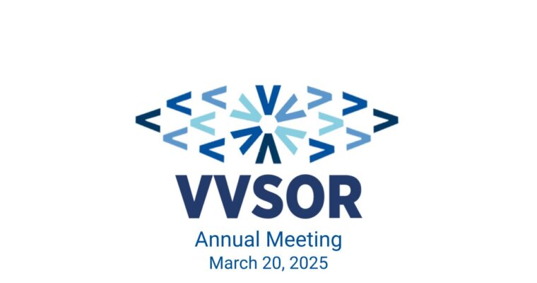 VVSOR Annual Meeting 2025 – Registration Open!